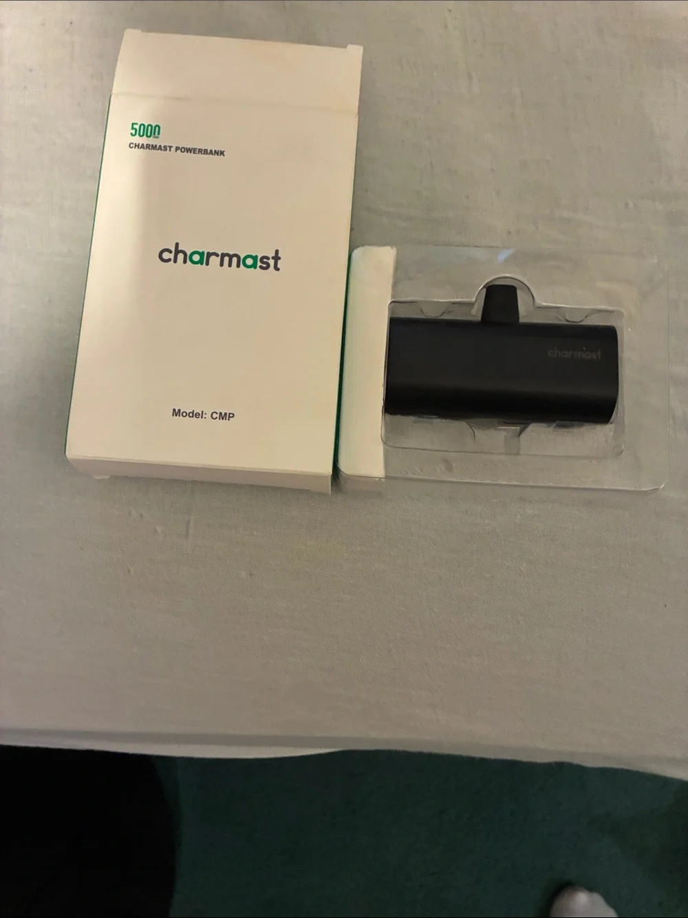 5000mAh Portable Power Bank - Black